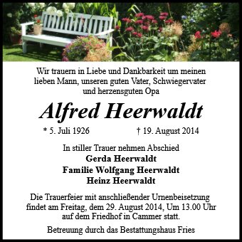 Alfred Heerwaldt