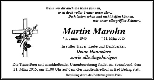 Martin Marohn
