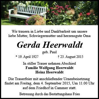 Gerda Heerwaldt