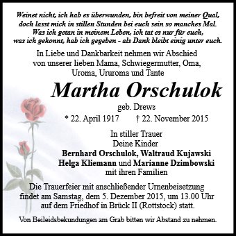 Martha Orschulok