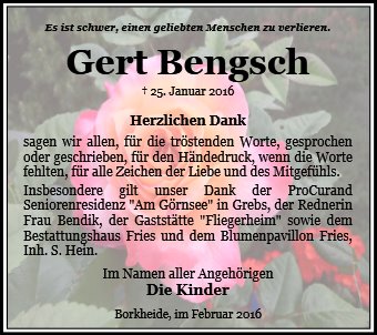 Gert Bengsch