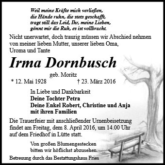 Irma Dornbusch