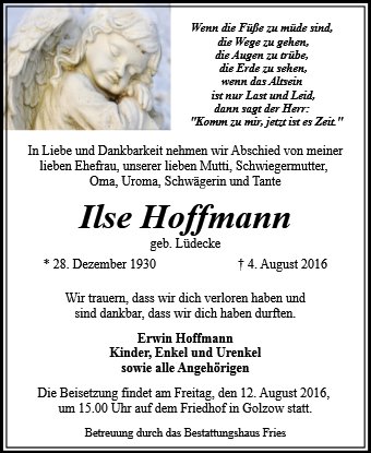 Ilse Hoffmann