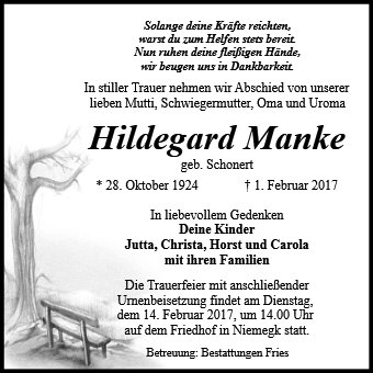 Hildegard Manke