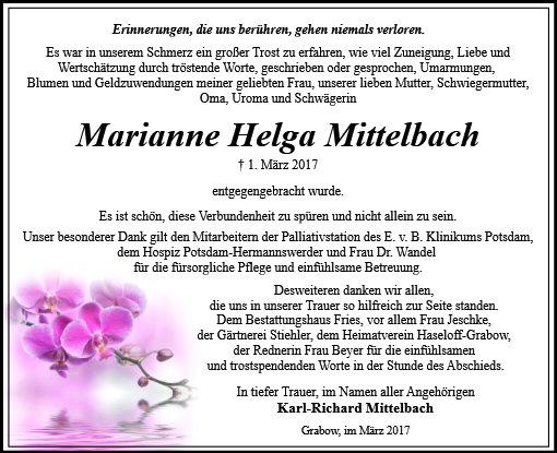 Marianne Mittelbach