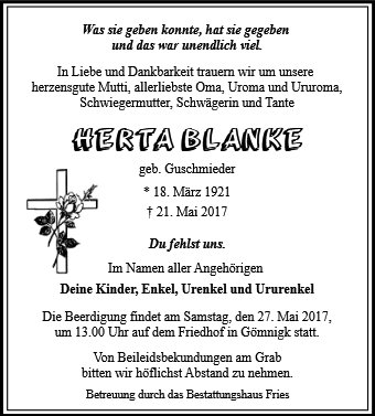 Herta Blanke
