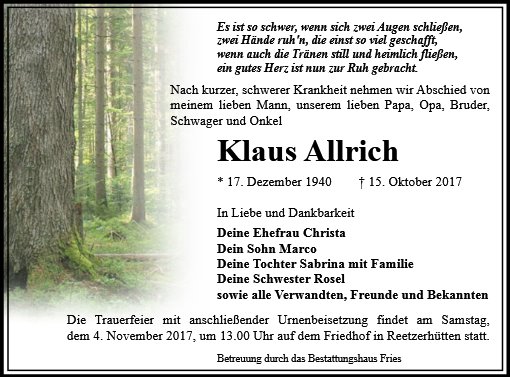 Klaus Allrich