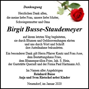 Birgit Busse-Staudemeyer