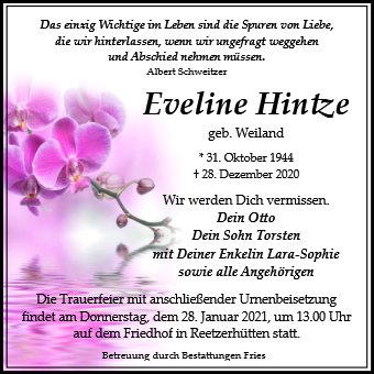 Eveline Hintze