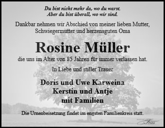 Rosine Müller