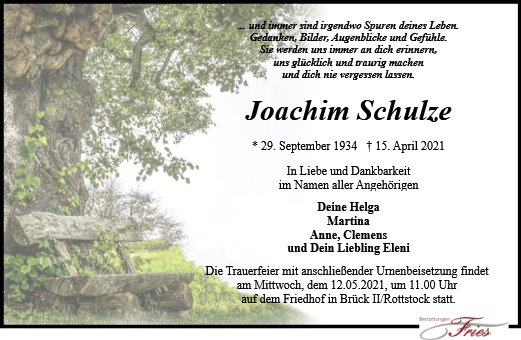 Joachim Schulze