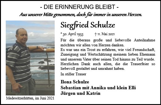 Siegfried Schulze