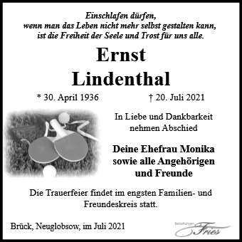 Ernst Lindenthal