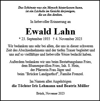 Ewald Lahn