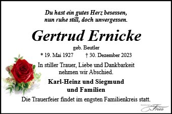 Gertrud Ernicke