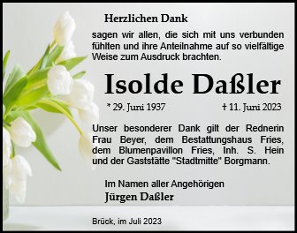 Isolde Daßler