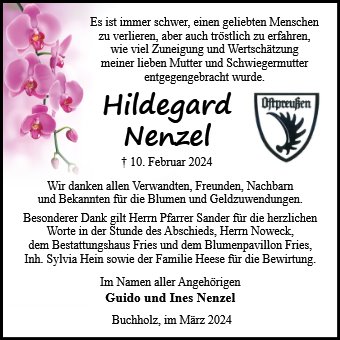 Hildegard Nenzel