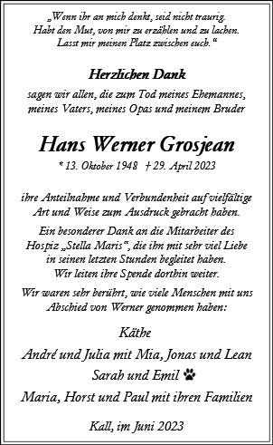 Hans Werner Grosjean