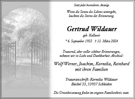 Gertrud Wildauer