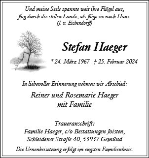 Stefan Haeger