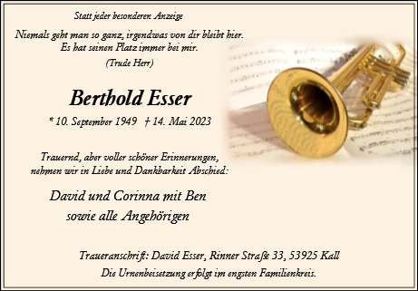 Berthold Esser