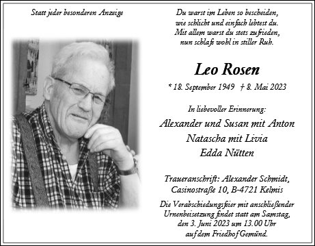 Leo Rosen