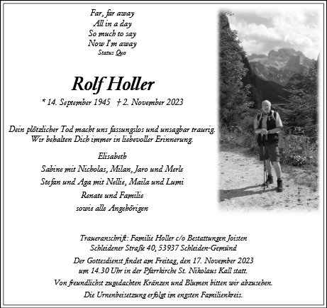 Rolf Holler