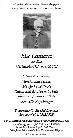 Else Lennartz