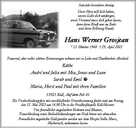 Hans Werner Grosjean