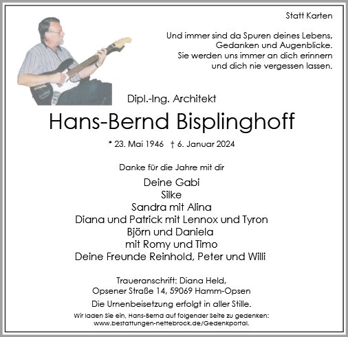 Hans-Bernd Bisplinghoff