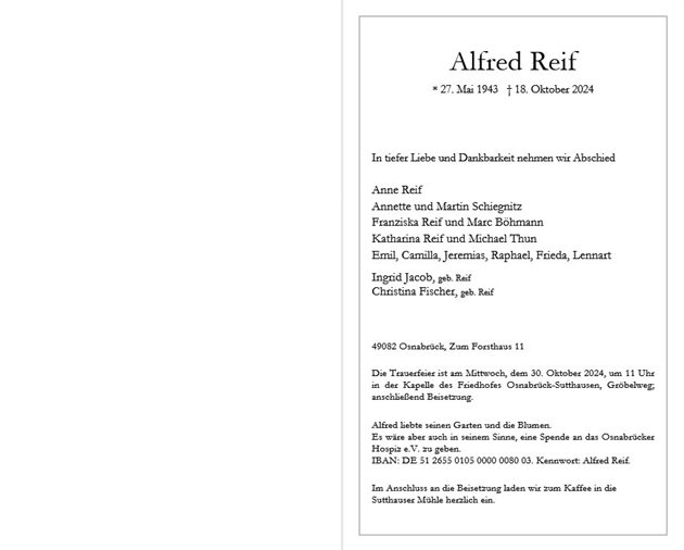 Alfred Reif