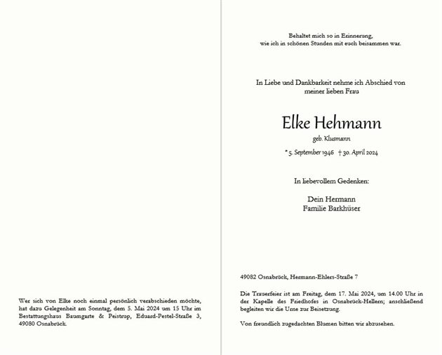 Elke Hehmann