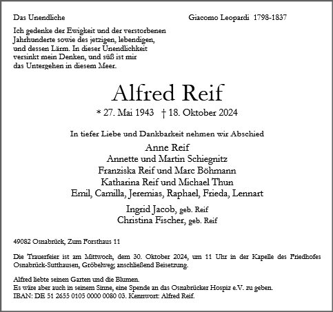 Alfred Reif