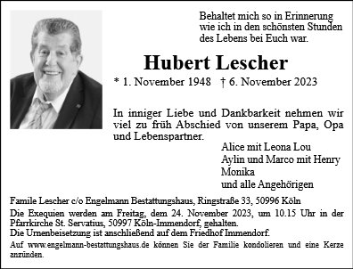 Hubert Lescher