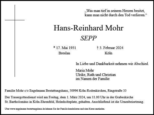 Hans-Reinhard Mohr
