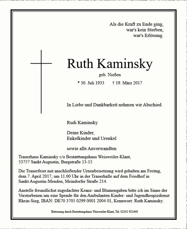 Ruth Kaminsky