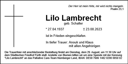Lieselotte Lambrecht