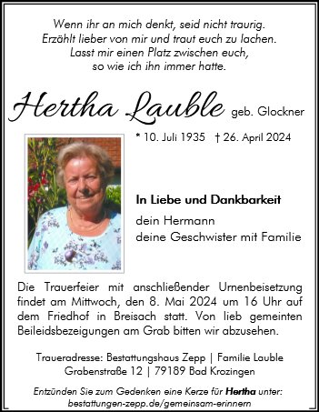 Herta Lauble