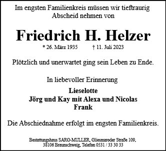 Friedrich Helzer