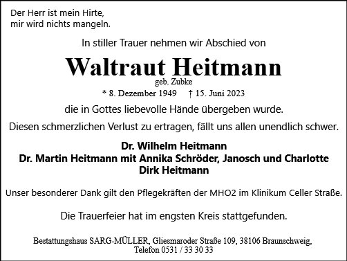 Waltraut Heitmann