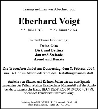 Eberhard Voigt