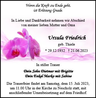 Ursula Friedrich