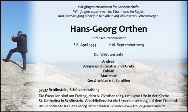 Hans Georg Orthen