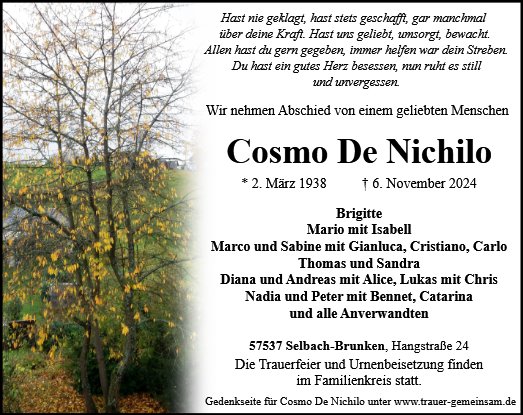 Cosmo de Nichilo