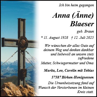 Anna Blaeser