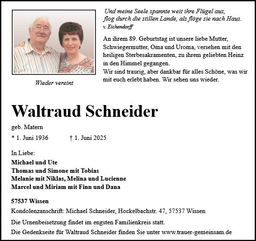 Waltraud Schneider