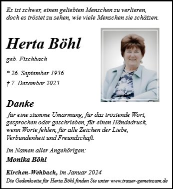 Herta Böhl