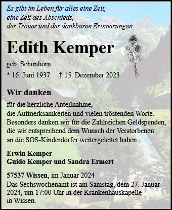 Edith Kemper