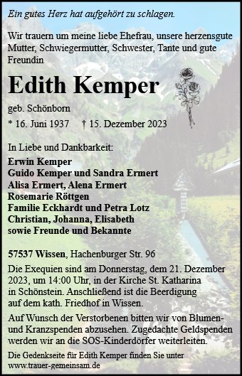 Edith Kemper