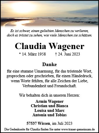 Claudia Wagener